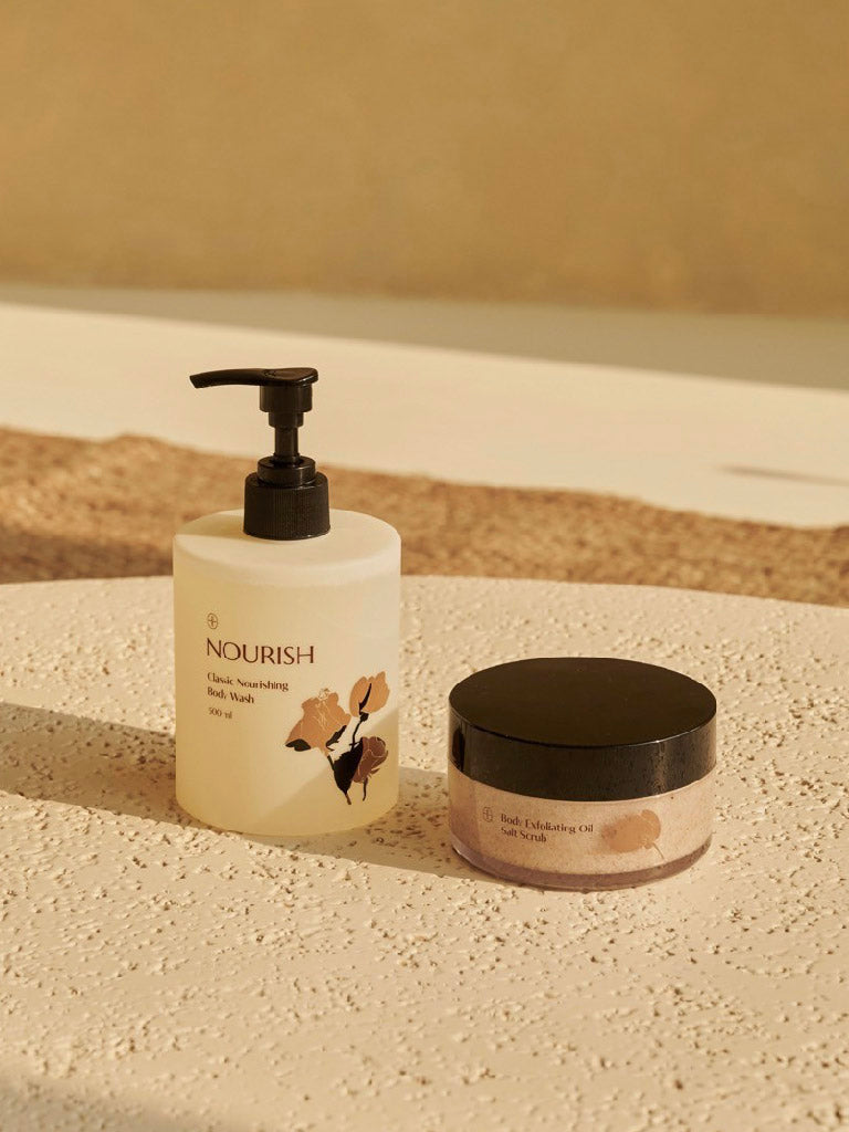 Classic nourishing bath set